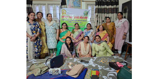 भारतीय मारवाड़ी महिला समिति की मासिक मीटिंग में महत्वपूर्ण मुद्दों पर चर्चा